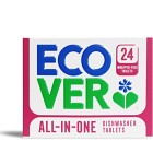 Ecover Disktabletter All-in-One Citrus 0,42 kg (24 st)