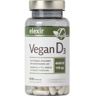 Elexir Pharma D3-vitamin Vegansk 4000 IE 100 kapslar