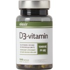 Elexir D3-vitamin 1000 IE 100 kapslar
