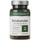 Elexir Pharma Betakaroten 50 mg 50 kapslar