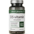Elexir Pharma D3-vitamin Vegansk 4000 IE 100 kapslar