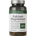 Elexir Pharma Kalcium Magnesium 120 tabletter