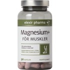 Elexir Pharma Magnesium+ för muskler 90 kapslar