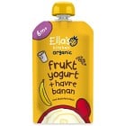 Ella's Fruktyoghurt Havre Banan med äpple 100 g