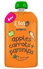 Ella's Puré Morot, Äpple & Palsternacka 120 g