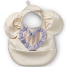 Elodie Baby Bib Oat White