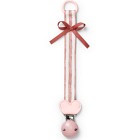 Elodie Pacifier Clip Wood Candy Stripes