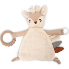 FILIBABBA Snuttefilt med bitring Hjorten Fawn