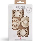 FRIGG Babys första napp Floral Heart (Cream) 4 st