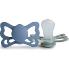 FRIGG Butterfly Anatomisk Silikon 2-pack (Ocean View/Sage) Storlek 2