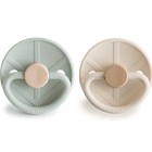 FRIGG Little Viking Silikon 2-pack (Sage/Cream)