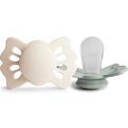FRIGG Lucky Symmetrical Silikon 2-pack (Cream/Sage) Storlek 1