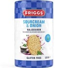 Friggs Majskakor Sourcream & Onion 125 g