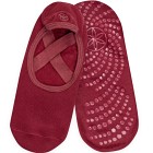 Gaiam Grippy Yoga Barre Socks Cherry