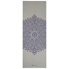Gaiam Sustained Grey Sundial Flower Yoga Mat 5 mm Classic Printed