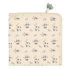 Geggamoja Babyfilt Bambu Panda Beige, One size
