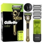 Gillette Labs Rakhyvel med Exfoliating Bar, Champion Gold Edition