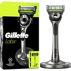 Gillette Labs rakhyvel med exfolieringsremsa och magnetiskt ställ