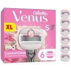 Gillette Venus Pro ComfortGlide & Olay Tropical rakblad, 6 st