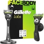 GilletteLabs Rakhyvel Duo-pack, Exfolierande rakhyvel för ansikte & kropp + intimrakhyvel