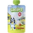 Goodies Bluey Banana, Strawberry & Apple klämmis 100 g