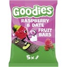 Goodies Fruit Bar Raspberry/Date Multipack 100 g