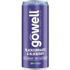 Gowell Svartvinbär & blåbär 330 ml