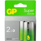 GP Batteri Super D/LR20 2-packG-Tech