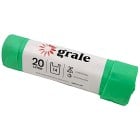 Grale Avfallspåse Soppåse Extra stark, 20L 14-pack
