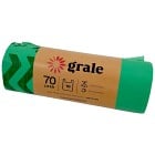 Grale Avfallspåse Sopsäck Extra stark, 70L 10-pack