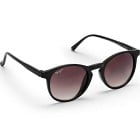 Haga Eyewear Moon Matt Black Purple Gradient Lens