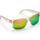 Haga Eyewear Power Transparent Nude Rainbow Mirror Lens