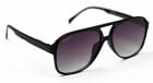 Haga Eyewear Santiago Matt Black G15, Gradient Lens