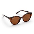 Haga Eyewear Sofia Havana, Brown Lens