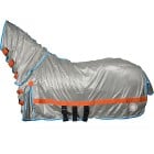 Hansbo Sport Flugtäcke med hals Silver 105 cm