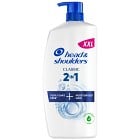 Head & Shoulders Classic Clean 2in1 Schampo och balsam mot mjäll 800 ml pumpflaska