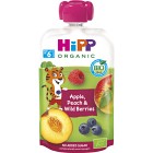 HiPP Klämmis Äpple, Persika, Blåbär & Hallon 6M 100 g