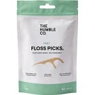 Humble Växtbaserade Tandtrådsbyglar Dubbeltråd Mint 50-pack