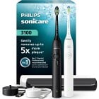 HX4072/73 Philips Sonicare 3100 Series eltandborste 2-pack, Svart & Vit