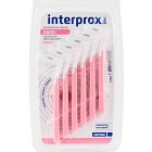 Interprox Vinkel Plus Rosa 0,38 mm 6 st