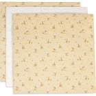 Jollein Muslinfilt 70x70 cm Kangaroots 3-pack