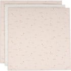 Jollein Muslinfilt 70x70 cm Pretty Picnic 3-pack