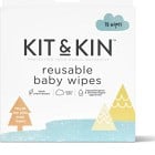 Kit & Kin Reusable Baby Wipes 10 st