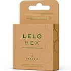 LELO HEX Organic kondomer 3-pack
