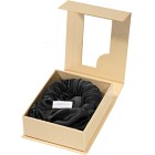 Lenoites Blowout Tie in Mulberry Silk Black, Small