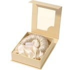 Lenoites Blowout Tie in Mulberry Silk Golden Sand, Original
