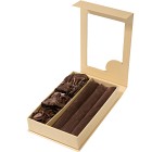 Lenoites Heatless Curling Rods with Caps 3-Pack Set, Brown