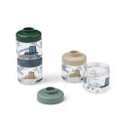 Liewood Dominique Burk med lock 4-pack Cars (Sandy)