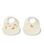 Liewood Ember Haklapp 2-pack Elephant (Creme de la creme)