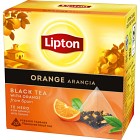 Lipton Svart Pyramidte Orange  20 tepåsar